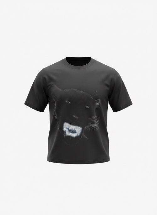Rhinestone Panther Tee
